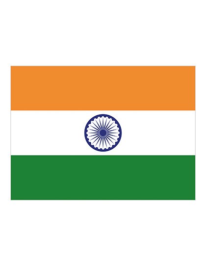 Printwear - Fahne Indien