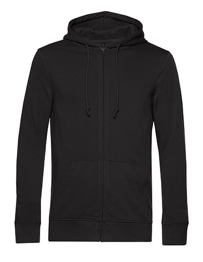 B&C BE INSPIRED - Inspire Zipped Hood Jacket_° - Black Pure