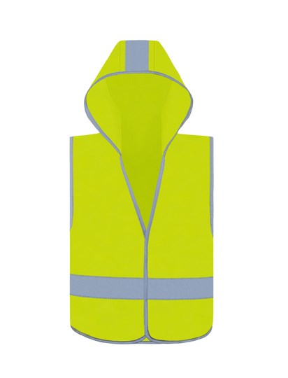 Korntex - Kids´ Hooded Hi-Vis Safety Vest Odense