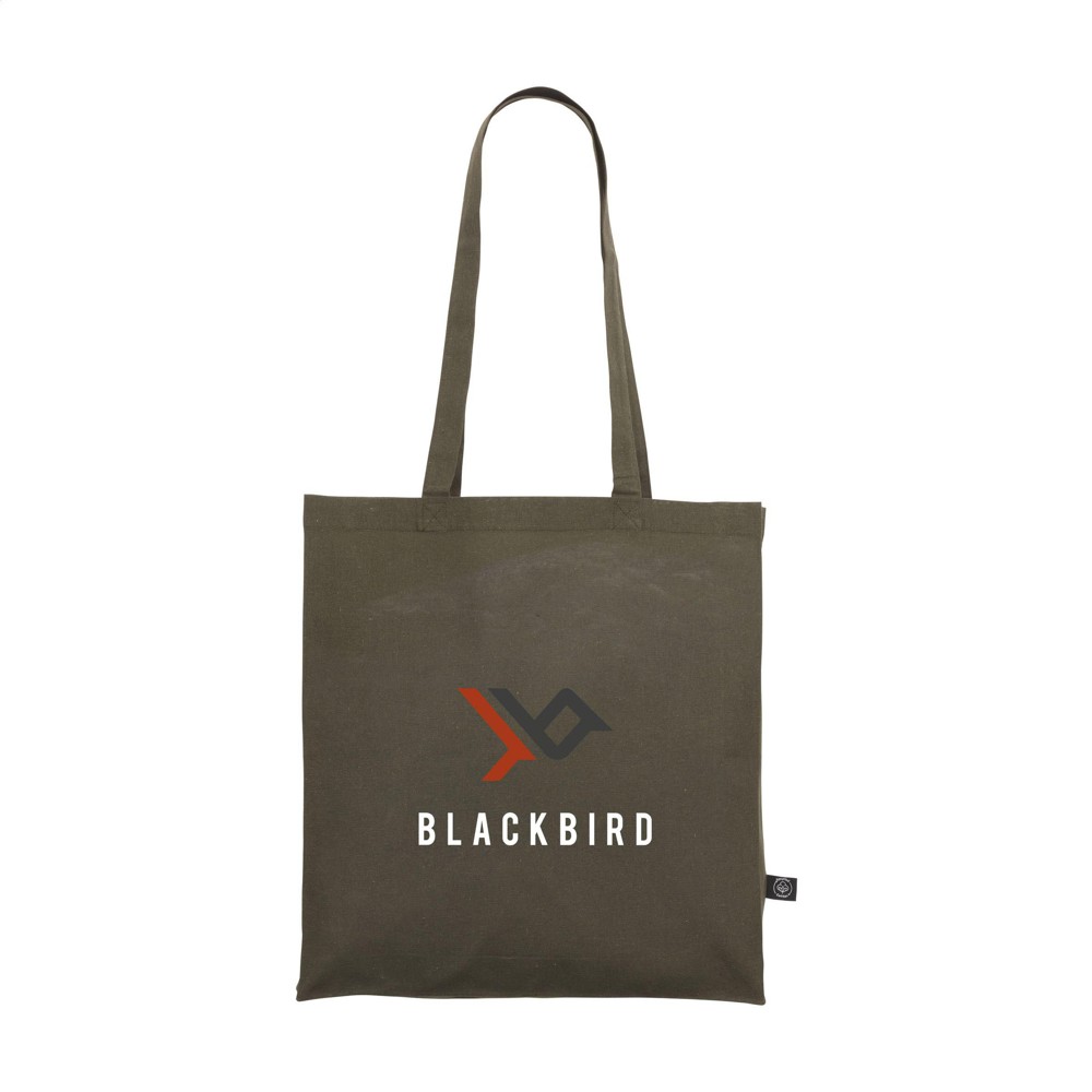 Colour Square Bag GRS Recycled Cotton (150 g/m²) Tasche - olivgrün
