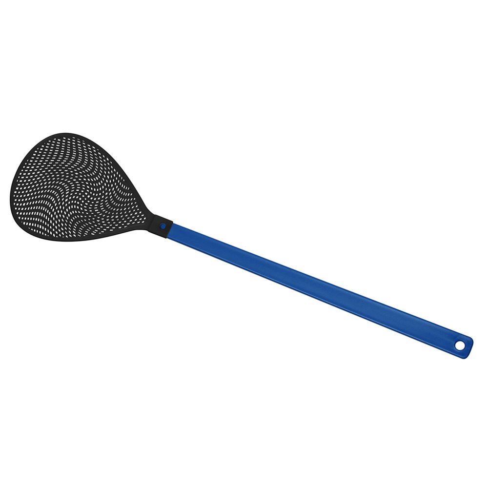 Fliegenklatsche "Oval" - blau/schwarz