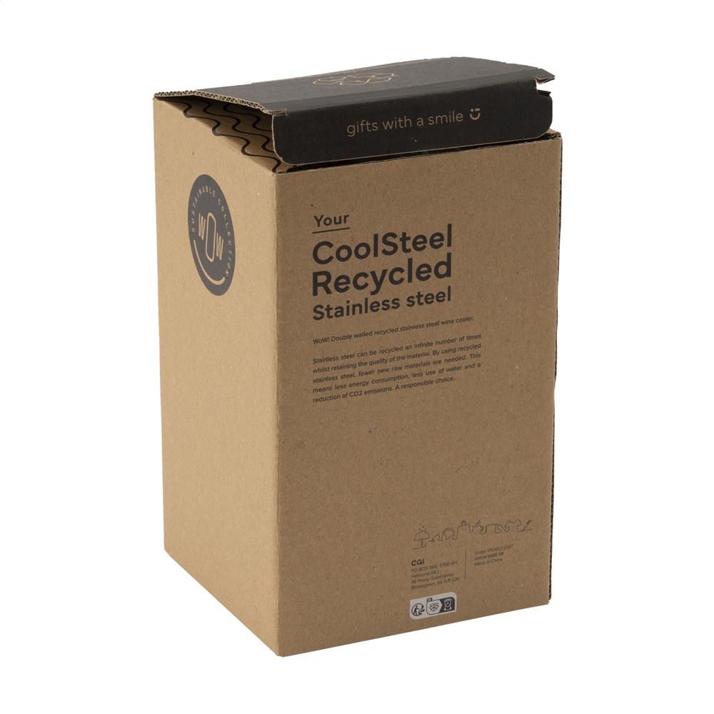 CoolSteel RCS Recycled Steel Weinkühler