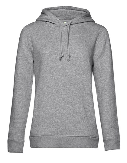B&C BE INSPIRED - Inspire Hooded Sweat Women_° - Heather Grey