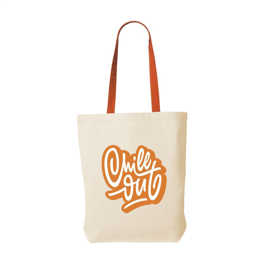 Canvas Shoppy Colour (220 g/m²) Tasche - orange (± PMS 165)